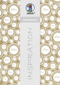 Ursus DESIGNKARTON YOUNG SPIRIT 250G. A4,25BL.MO2