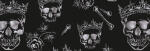Ursus DESIGNKARTON SKULL 200G. A4,25BL.MO1