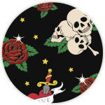 Ursus DESIGNKARTON SKULL 200G. A4,25BL.MO4