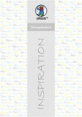 Ursus DESIGNKARTON "MEINE TAUFE" JUNGE 200G. A4,25BL.MO3