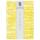 Ursus DESIGNKARTON HALLELUJA 200G.A4,5BL.MO1 CITR.GELB