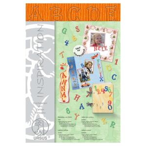 Ursus STREAM 120G.106 BUCHST,ZAHLEN+SATZZ.ORANGE