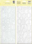 Ursus BLANCO-CHIPBOARD 850G.2BL.12x30,5CM,MOTIV 01