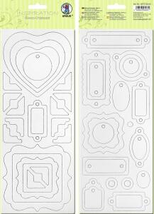 Ursus BLANCO-CHIPBOARD 850G.2BL.12x30,5CM,MOTIV 03