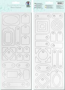 Ursus BLANCO-CHIPBOARD 850G.2BL.12x30,5CM,MOTIV 04