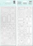 Ursus BLANCO-CHIPBOARD 850G.2BL.12x30,5CM,MOTIV 04