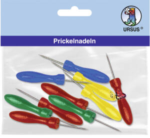 Ursus PRICKELNADELN 10ST.4 FARBEN SORTIERT