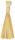 Ursus EDELBAST MATT 30M LANG, GOLD