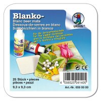 Ursus BLANKO-BIERFILZE 9,3x9,3CM,25ST.WEISS