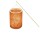 Ursus LATERNEN-BASTELSET 6 BANANENPAPIER ORANGE