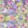Ursus SCRAPB.PAPER TRANSP.12"x12",5BL.FLORA HORTENS