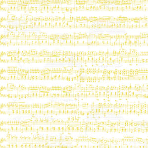 Ursus SCRAPB.PAPER TRANSP.12"x12",5BL.NOTEN WEI/GOL