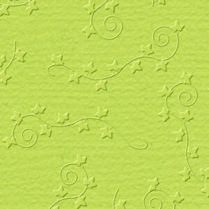 Ursus SCRAPB.PAPER ELEGANCE 12"x12",5BL.EFEU H.GRÜN