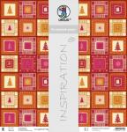 Ursus SCRAPB.PAPER WINTERZ.ORANGE/ROT 12"x12",5BL.