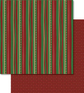 Ursus SCRAPB.PAPER WINTERZ.ROT/GRÜN 12"x12",5BL.