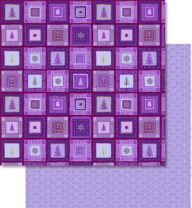 Ursus SCRAPB.PAPER WINTERZ.FLIED/BROMB.12"x12",5BL.