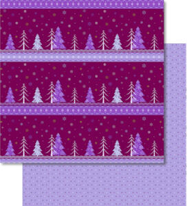 Ursus SCRAPB.PAPER WINTERZ.FLIED/BROMB.12"x12",5BL.