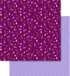 Ursus SCRAPB.PAPER WINTERZ.FLIED/BROMB.12"x12",5BL.