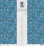 Ursus SCRAPB.PAPER WINTERZ.PETRO/BRAUN 12"x12",5BL.