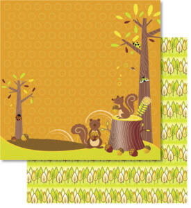 Ursus PREM.GLITTER SCRAPB.PAPER 12"x12",5BL.MOT.115