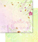 Ursus PREM.GLITTER SCRAPB.PAPER 12"x12",5BL.MOT.12