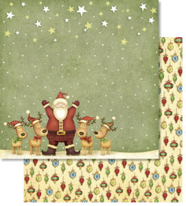 Ursus PREM.GLITTER SCRAPB.PAPER 12"x12",5BL.MOT.144