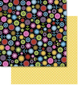 Ursus PREM.GLITTER SCRAPB.PAPER 12"x12",5BL.MOT.172