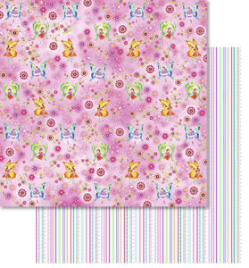 Ursus PREM.GLITTER SCRAPB.PAPER 12"x12",5BL.MOT.237