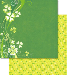 Ursus PREM.GLITTER SCRAPB.PAPER 12"x12",5BL.MOT.24