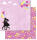 Ursus PREM.GLITTER SCRAPB.PAPER 12"x12",5BL.MOT.251