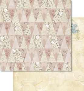 Ursus PREM.GLITTER SCRAPB.PAPER 12"x12",5BL.MOT.288