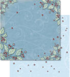 Ursus PREM.GLITTER SCRAPB.PAPER 12"x12",5BL.MOT.64