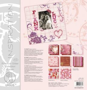 Ursus PREMIUM GLITTER COLLECTION "LIEBE"