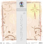 Ursus SCRAPB.PAPER CHRISTL.SYMB.12"x12",5BL.MOT.05