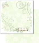 Ursus SCRAPB.PAPER CHRISTL.SYMB.12"x12",5BL.MOT.09