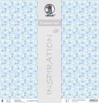 Ursus SCRAPB.PAPER BABY BLAU 12"x12",5BL.MOTIV 04