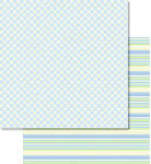 Ursus SCRAPB.PAPER BABY BLAU 12"x12",5BL.MOTIV 05
