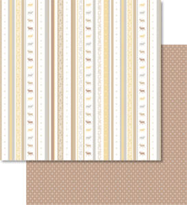 Ursus SCRAPB.PAPER CL.CHRISTM.CR/BR.12"x12",5BL.M.4