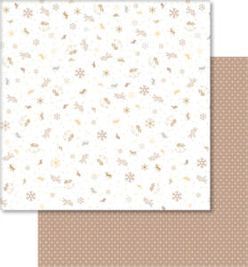 Ursus SCRAPB.PAPER CL.CHRISTM.CR/BR.12"x12",5BL.M.5