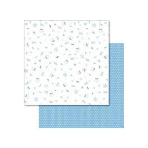 Ursus SCRAPB.PAPER CL.CHRISTM.BL/BR.12"x12",25BL.M5