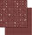 Ursus SCRAPB.PAPER COUNT.CHRISTM.12"x12",5BL.ROT