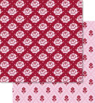 Ursus SCRAPB.PAPER 190G.12"x12",5BL.LOTTA MOT.101
