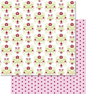 Ursus SCRAPB.PAPER 190G.12"x12",5BL.LOTTA MOT.103
