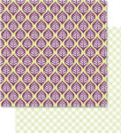 Ursus SCRAPB.PAPER 190G.12"x12",5BL.LOTTA MOT.104