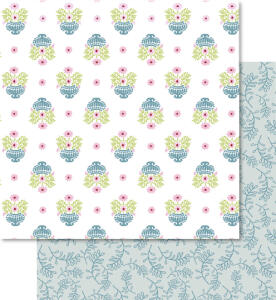 Ursus SCRAPB.PAPER 190G.12"x12",5BL.LOTTA MOT.109