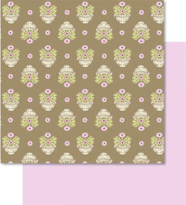 Ursus SCRAPB.PAPER 190G.12"x12",5BL.LOTTA MOT.110