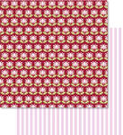 Ursus SCRAPB.PAPER 190G.12"x12",5BL.LOTTA MOT.111