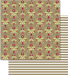 Ursus SCRAPB.PAPER 190G.12"x12",5BL.LOTTA MOT.112