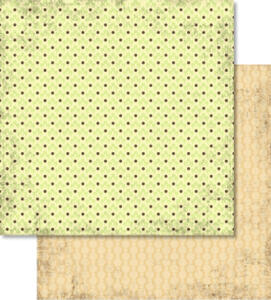 Ursus SCRAPB.PAPER 190G.12"x12",5BL.FRÜHLING,MOT.12