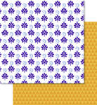 Ursus SCRAPB.PAPER 190G.12"x12",5BL.LOTTA2 MOT.125